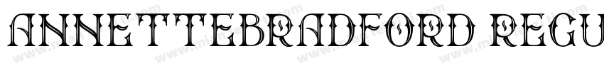 AnnetteBradford Regular字体转换